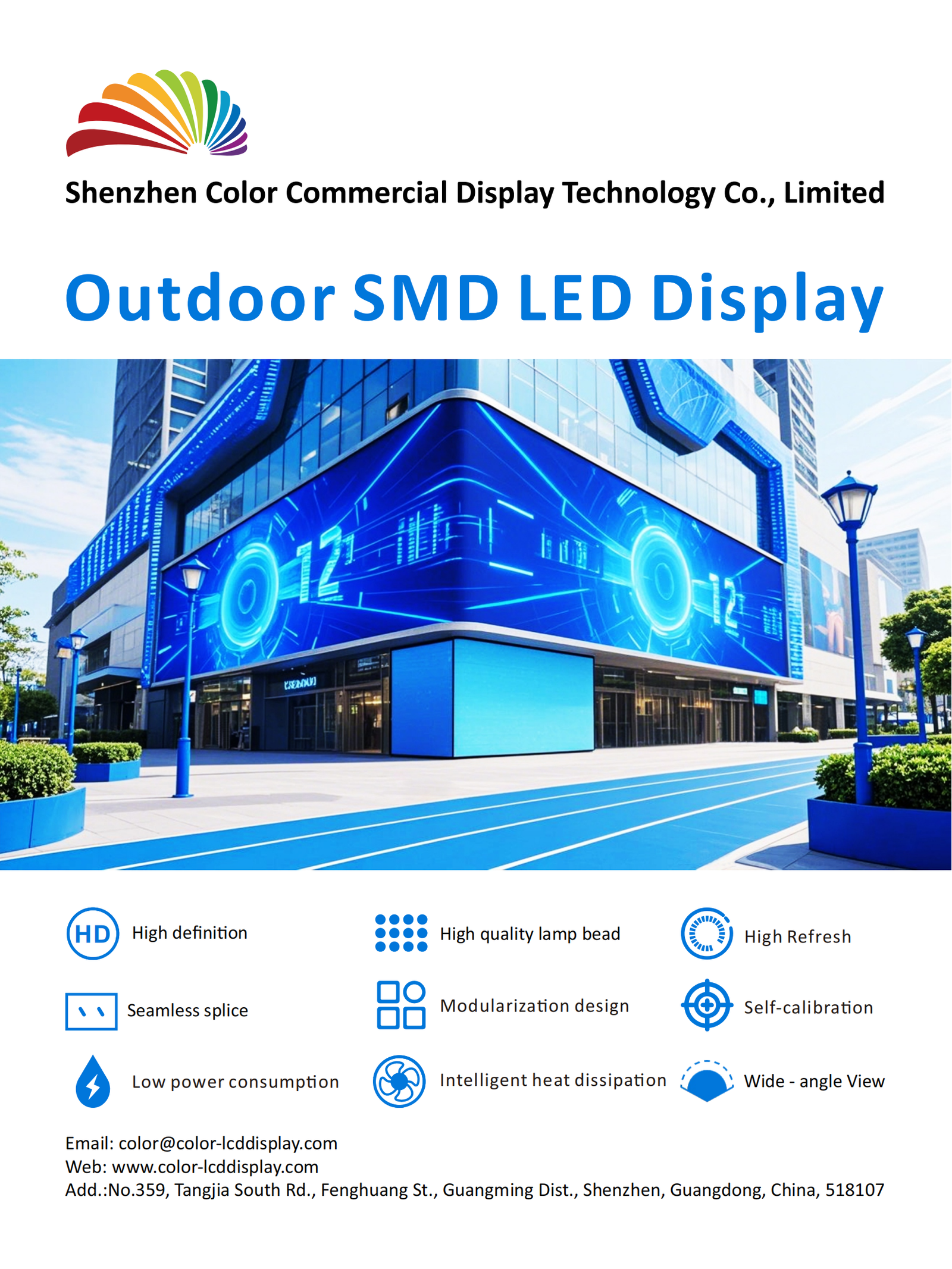 outdoor smd led display