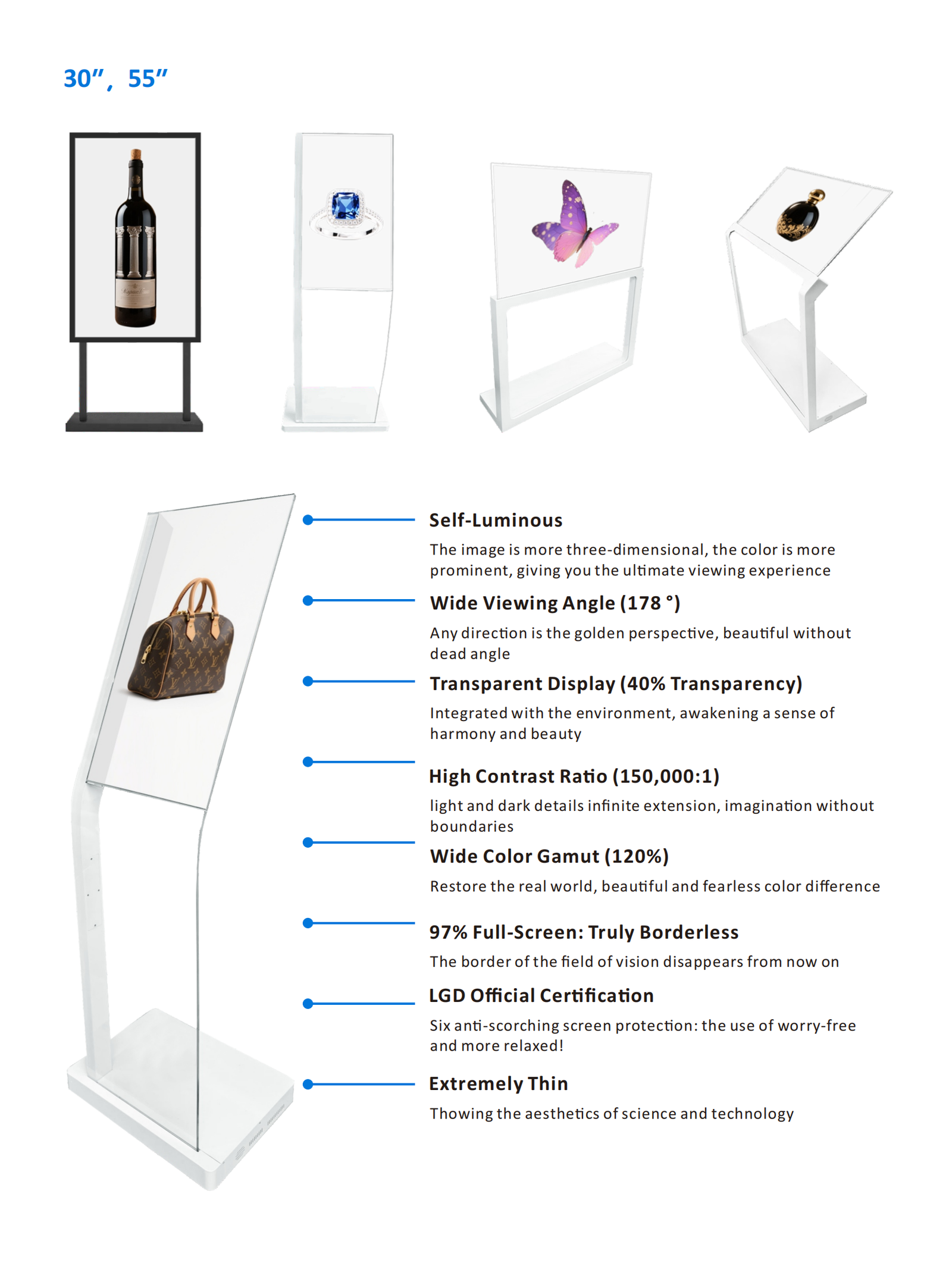 transparent oled display