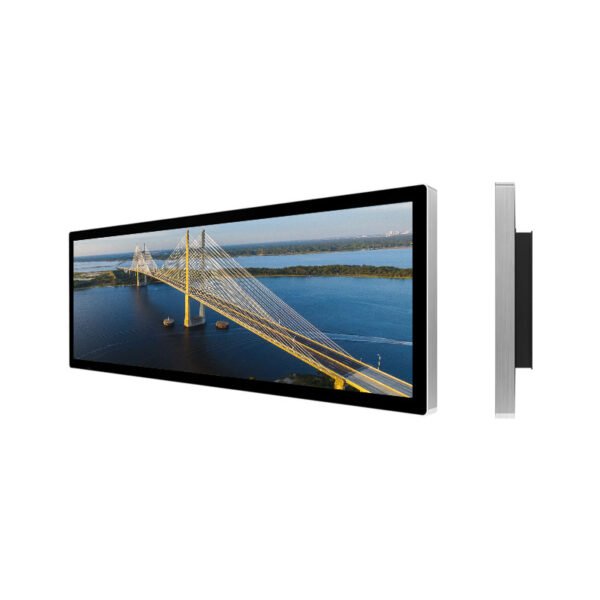stretched lcd bar